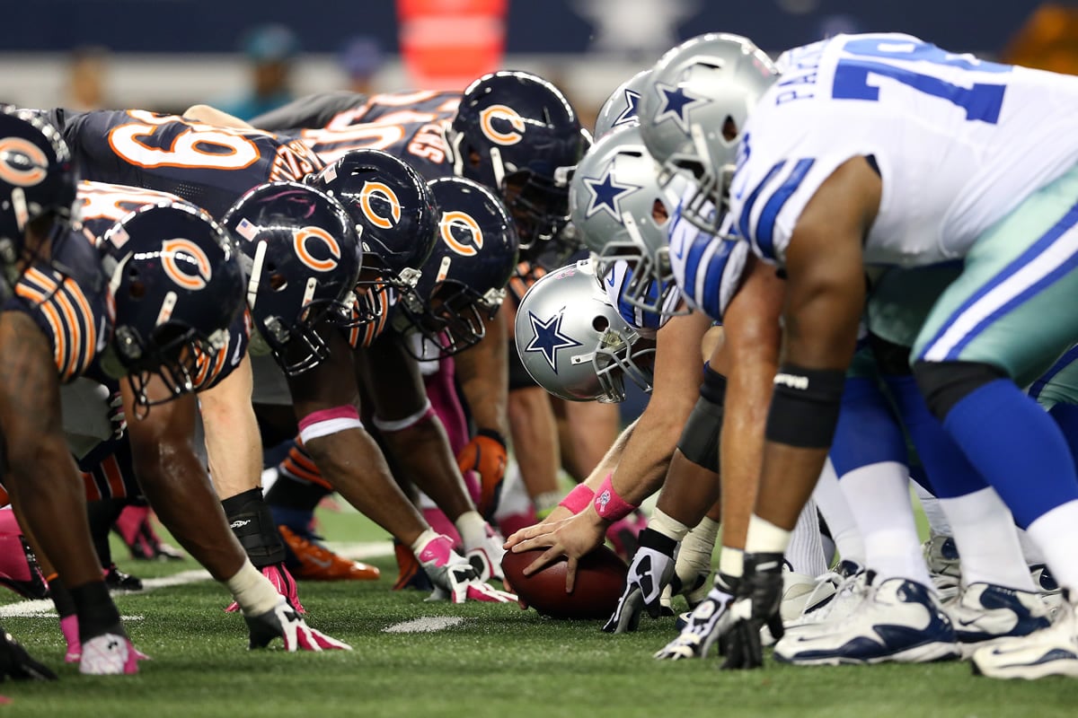 Dallas Cowboys Vs Chicago Bears