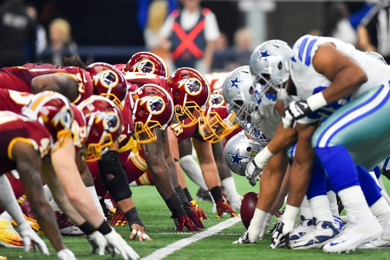 Cowboys vs Redskins 2016