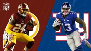 NY Giants vs Redskins 2017