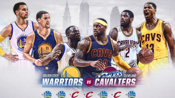 Cavaliers at Warriors Final Odds