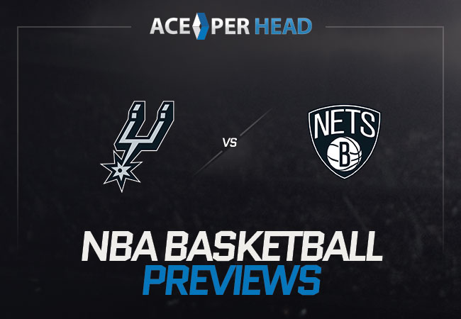 San Antonio Spurs host the Brooklyn Nets