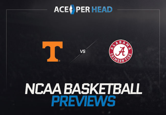 Tennessee Volunteers host the Alabama Crimson Tide