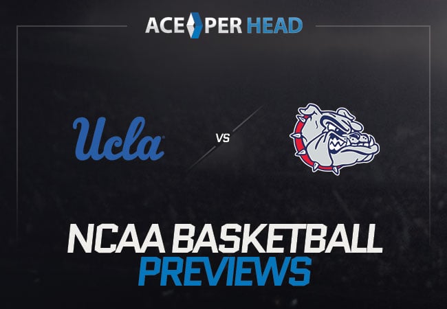 UCLA Bruins vs the Gonzaga Bulldogs