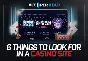 6 Things To Look For In A Casino Gambling Site